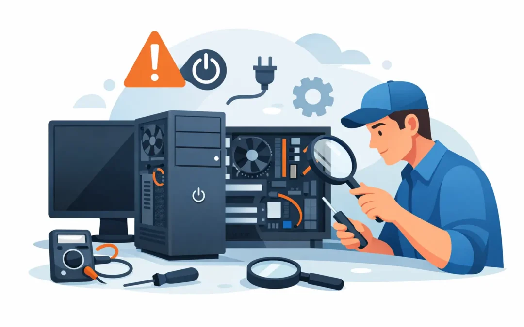 PC Not Turning On Repair: What to Check First