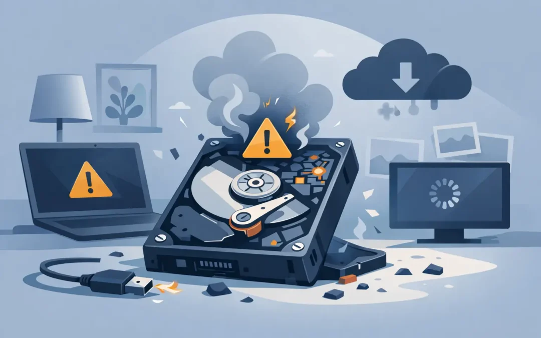 Best Signs Your Hard Drive Is Failing at Home