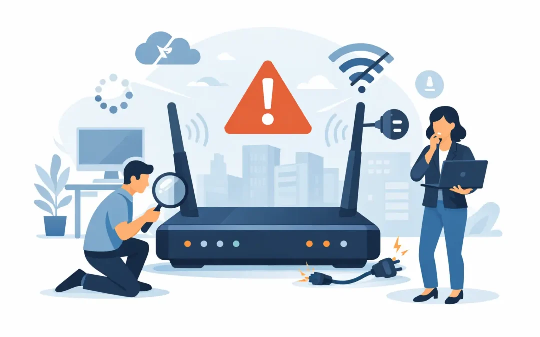 How to Troubleshoot Office Broadband Outages