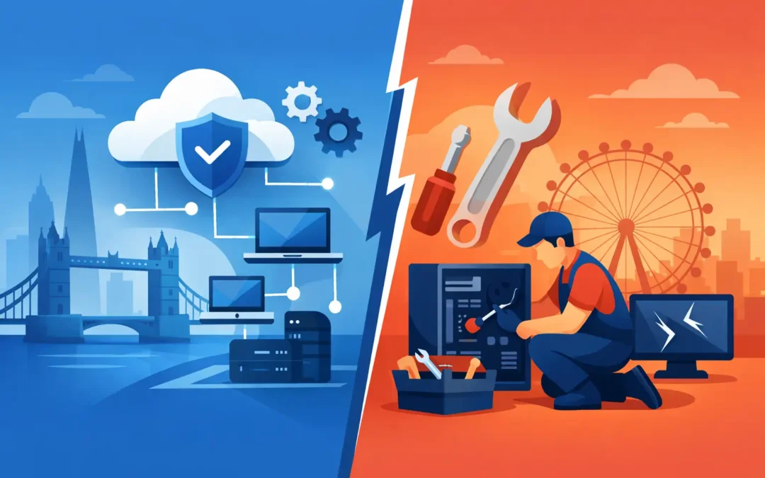 Managed IT Versus Break-Fix for London Firms