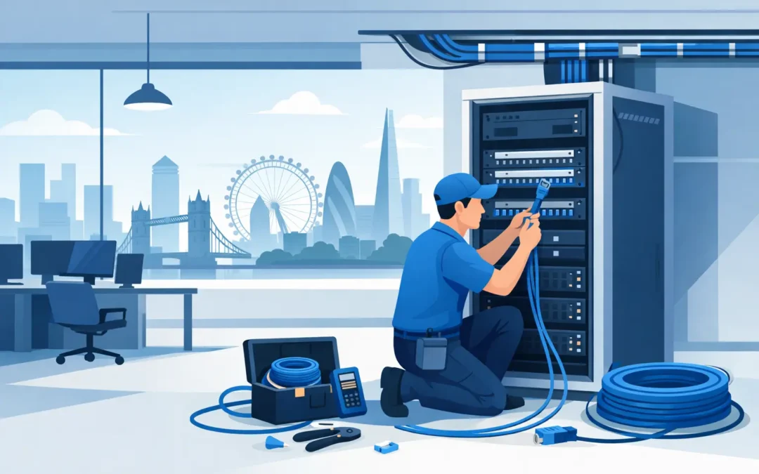 Network Cabling Installation for London Offices