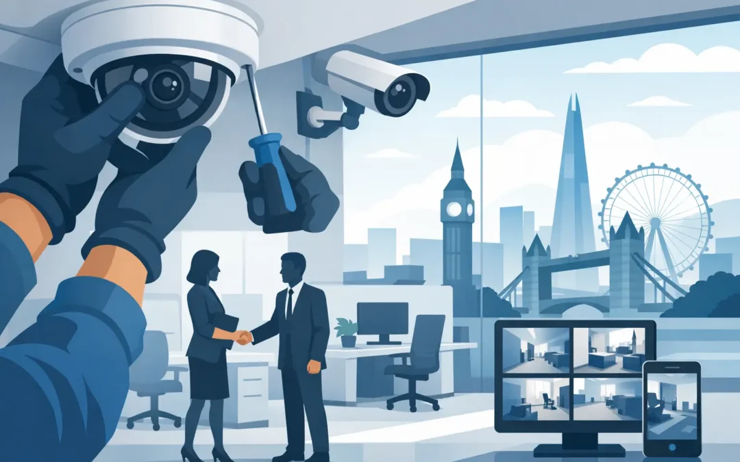CCTV Installation for Office Security in London